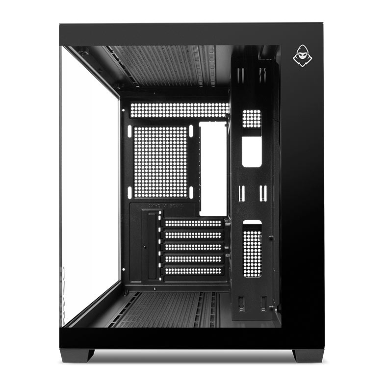 Gabinete Gamer Mancer CV450, Mini-Tower, Lateral de Vidro, Preto, MCR-CV450-BK - miniatura 3