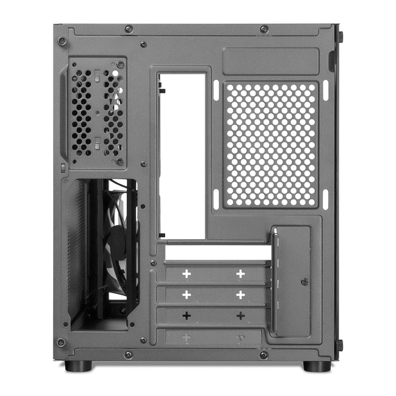 Gabinete Gamer Mancer CV700M, Mini-Tower, Lateral de Vidro, Com 2 Fans, Preto, MCR-CV700M-BK-2F - miniatura 6