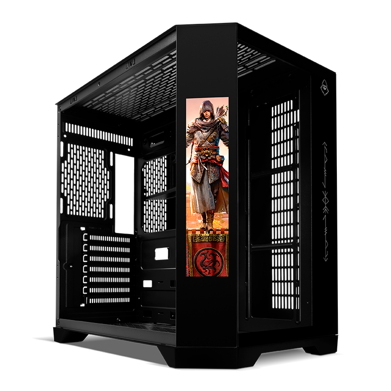 Gabinete Gamer Mancer CV700X, Mid-Tower, Com Tela LCD, Lateral de Vidro, Preto, MCR-CV700X-BK - miniatura 3