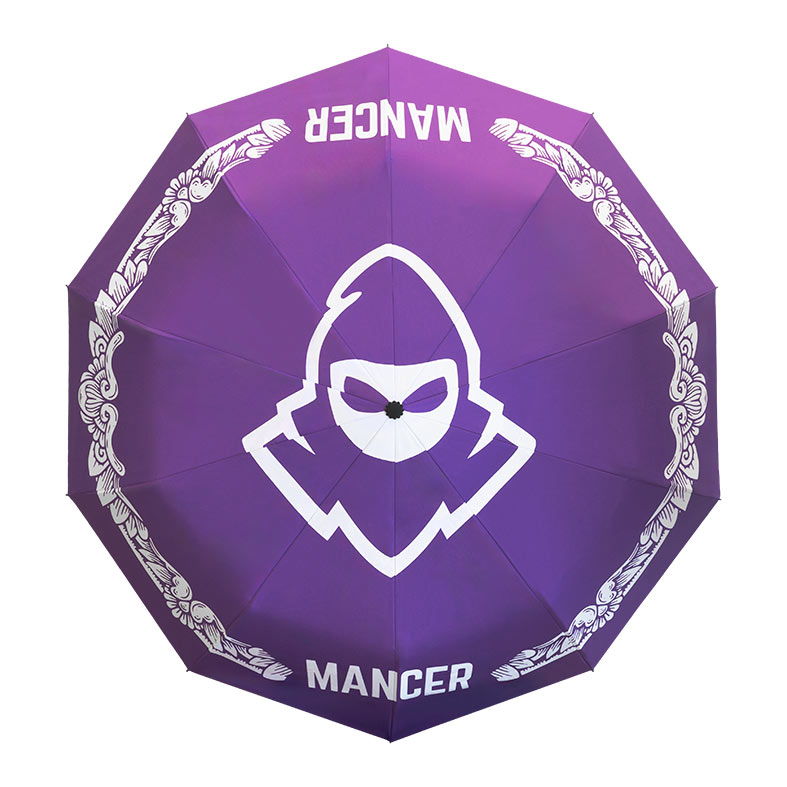 Guarda Chuva Mancer Flowers, Compacto, Roxo, MCR-GCCPT-FLWPRP - miniatura 3
