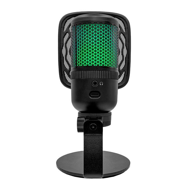 Microfone Mancer Horcrux PFT, RGB, USB, Preto, MCR-HCRPFT-BL01 - miniatura 5