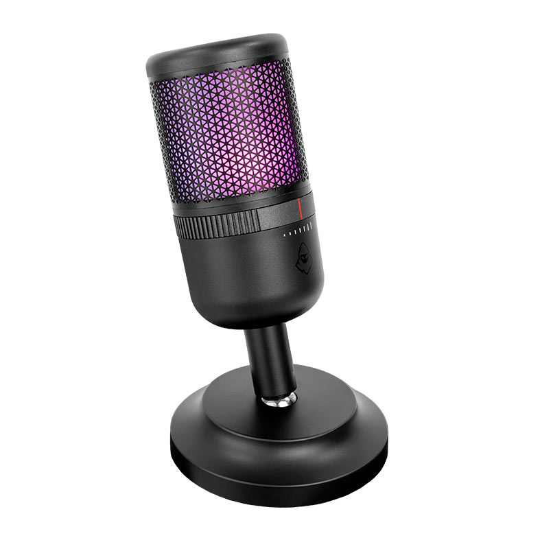 Microfone Mancer Horcrux, RGB, USB, Preto, MCR-HCRX-BL01 - miniatura 3