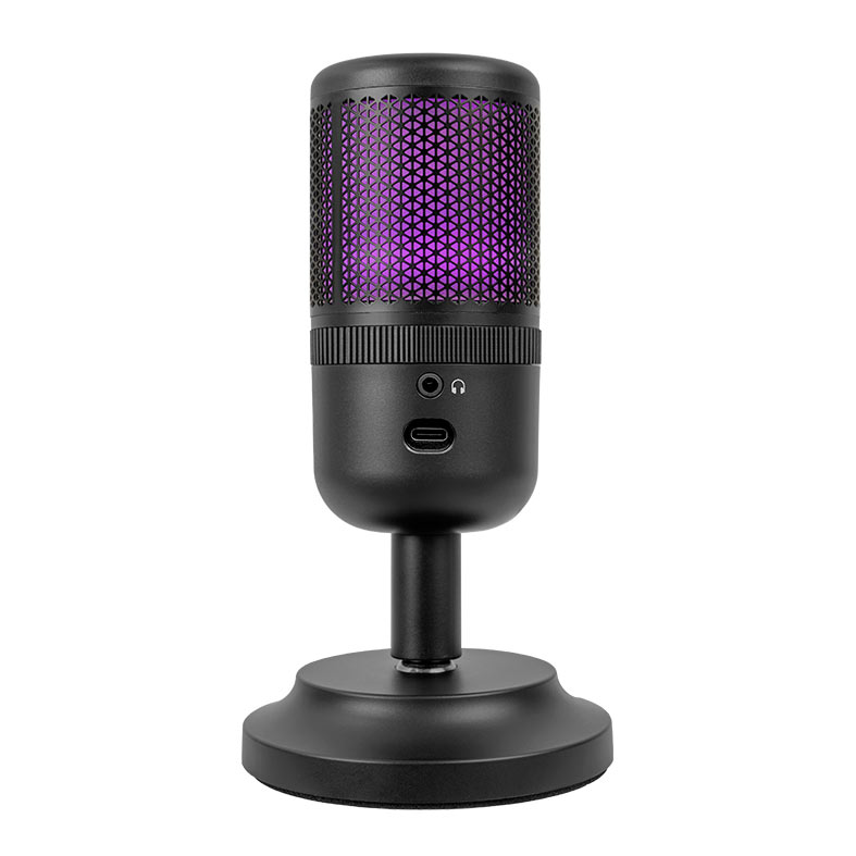 Microfone Mancer Horcrux, RGB, USB, Preto, MCR-HCRX-BL01 - miniatura 5
