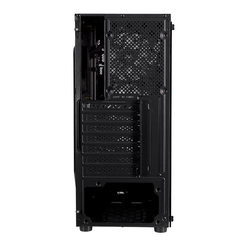 Gabinete Gamer Mancer Hexer, Rainbow, Mid-Tower, Lateral de Vidro, Com 3 Fans, Preto, MCR-HEX-RB01 - miniatura 8