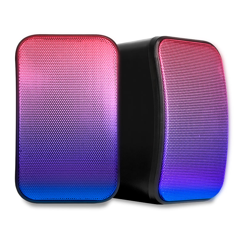 Caixa de Som Mancer Helm 3, RGB, 2x3W RMS, Preto, MCR-HMT-RGB03 - miniatura 3