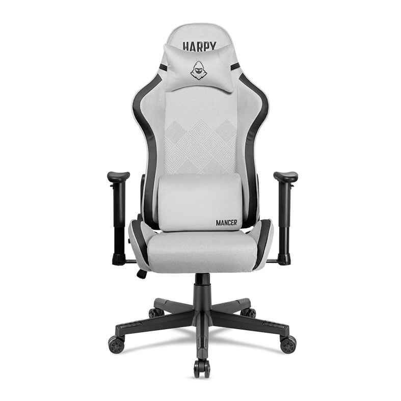 Cadeira Gamer Mancer Harpy SL, Branco e Preto, MCR-HRPSL-WTBK - miniatura 3