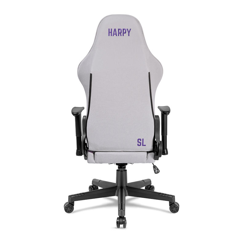 Cadeira Gamer Mancer Harpy SL, Branco e Roxo, MCR-HRPSL-WTPRP - miniatura 7