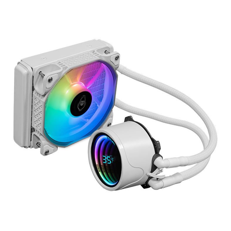 Water Cooler Mancer Mystic G1, ARGB, 120mm, Branco, MCR-MTC120-WH01 - miniatura 3