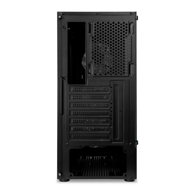 Gabinete Gamer Mancer Narok V2, Rainbow, Mid-Tower, Lateral de Vidro, Com 3 Fans, Preto, MCR-NRK-V2 - miniatura 7