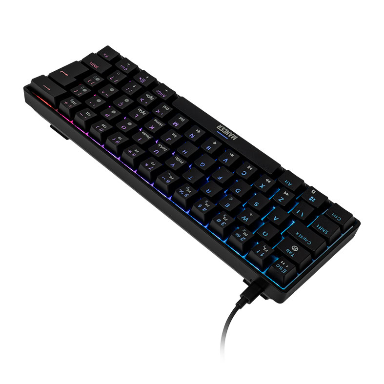 Teclado Magnetico Mancer Onyx, RGB, Preto, MCR-ONYP-BL01 - miniatura 6