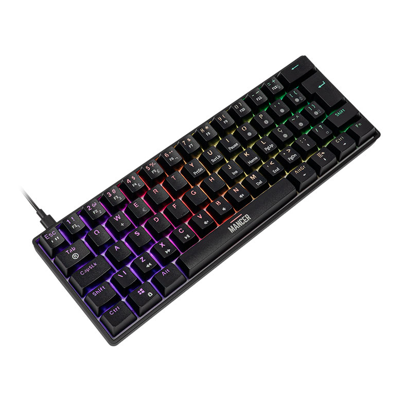 Teclado Magnetico Mancer Onyx, RGB, Preto, MCR-ONYP-BL01 - miniatura 3