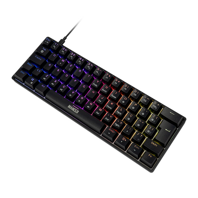Teclado Magnetico Mancer Onyx, RGB, Preto, MCR-ONYP-BL01 - miniatura 4
