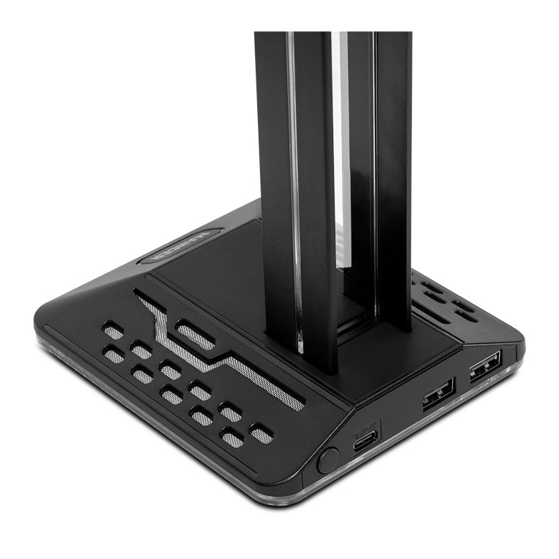 Suporte Para Headset Mancer SH30U, RGB, USB, Preto, MCR-SH30U-BL01 - miniatura 4