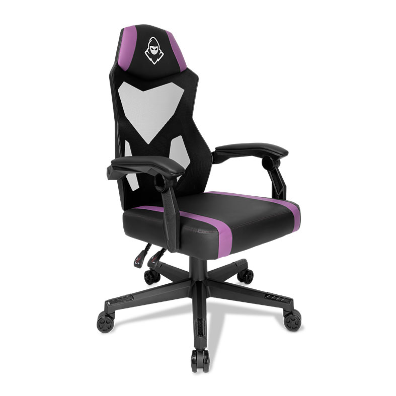 Cadeira Gamer Mancer Sektor, Preto e Roxo, MCR-SKR-BP01 - miniatura 4