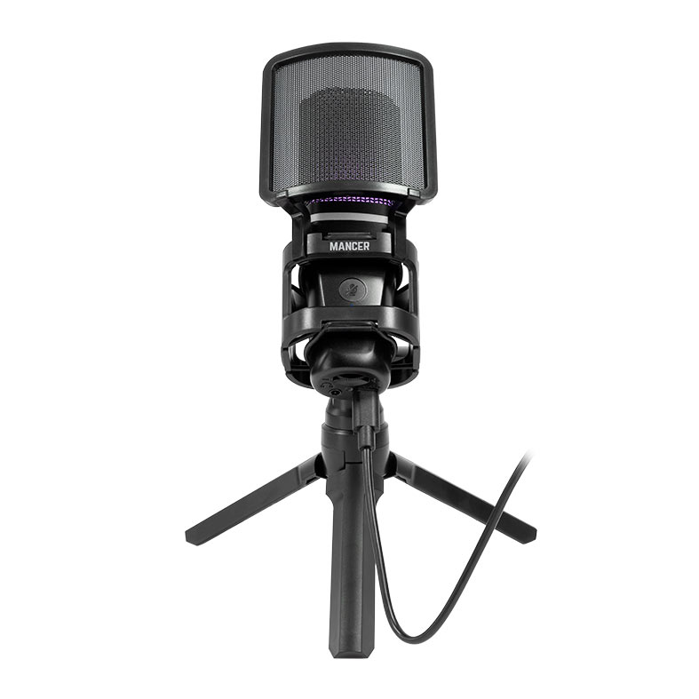 Microfone Mancer Selkie, Rainbow, USB, Preto, MCR-SLK-BL01 - miniatura 4