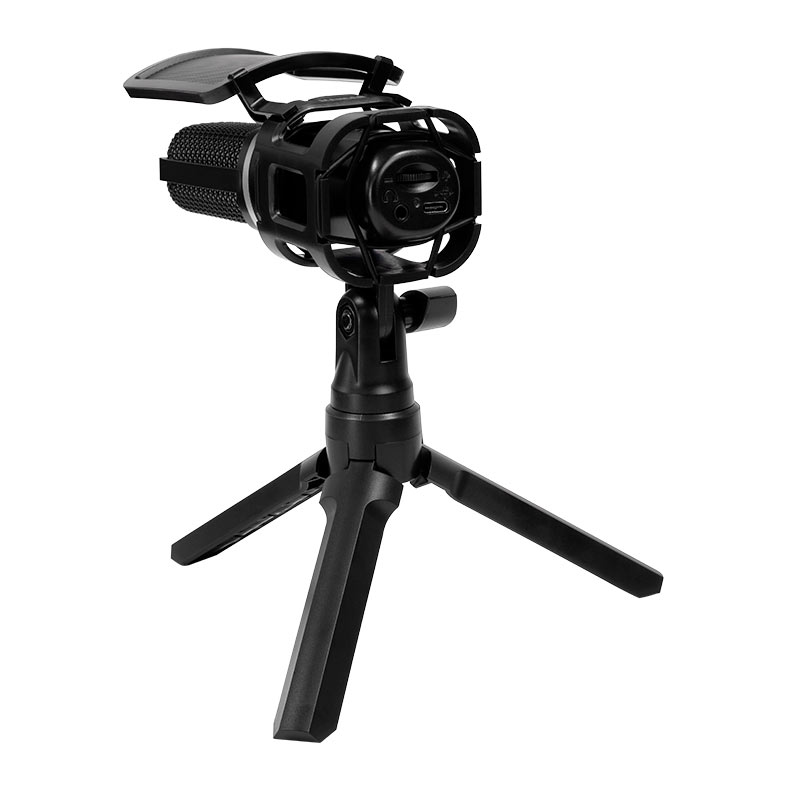 Microfone Mancer Selkie, Rainbow, USB, Preto, MCR-SLK-BL01 - miniatura 7