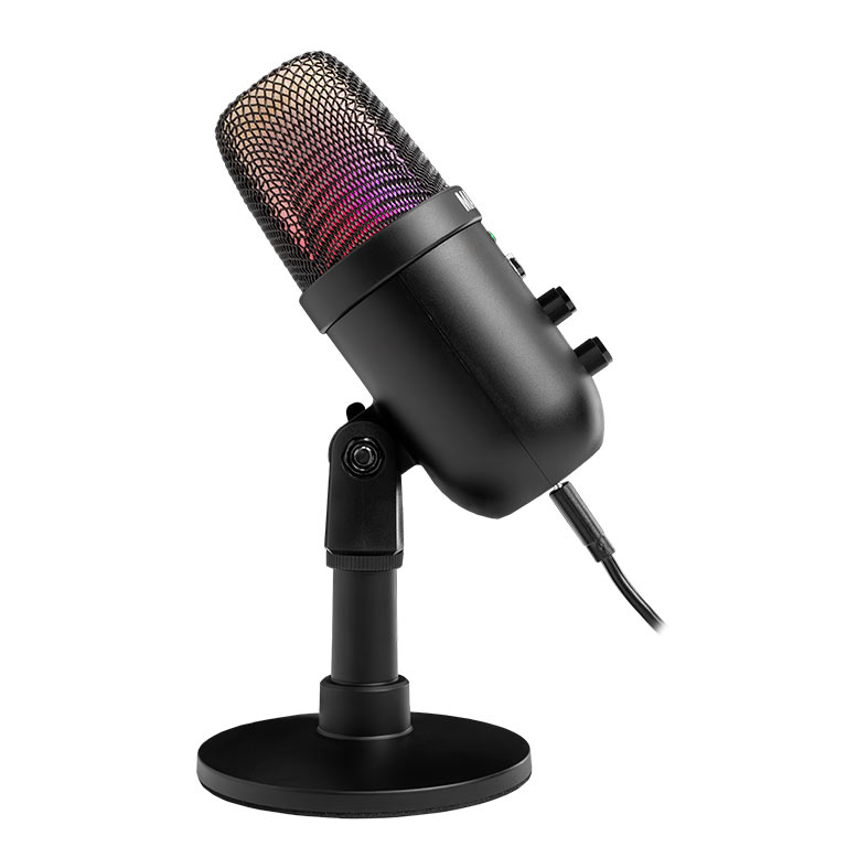 Microfone Mancer Selkie Pro, Rainbow, USB, Preto, MCR-SLKP-BL01 - miniatura 4