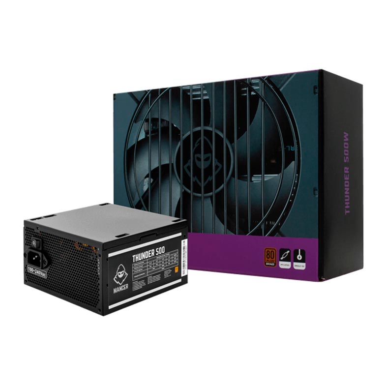 Fonte Mancer Thunder 500W Bronze 80 Plus, MCR-THR500-BL01 - miniatura 6