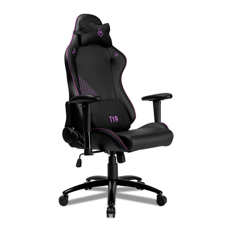 Cadeira Gamer Mancer Tyr Purple Edition, Espuma Moldada, Preta e Roxa, MCR-TYR-PRP01 - miniatura 4