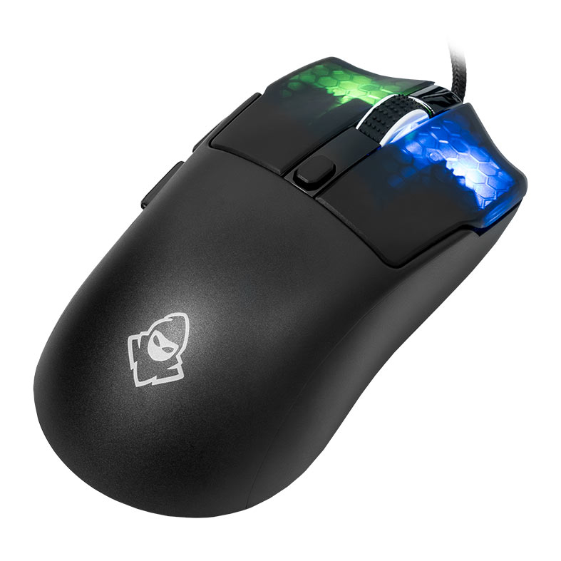 Mouse Gamer Mancer Vandrix, RGB, 7200DPI, 6 Botoes, Preto, MCR-VDX-RGB01 - miniatura 4