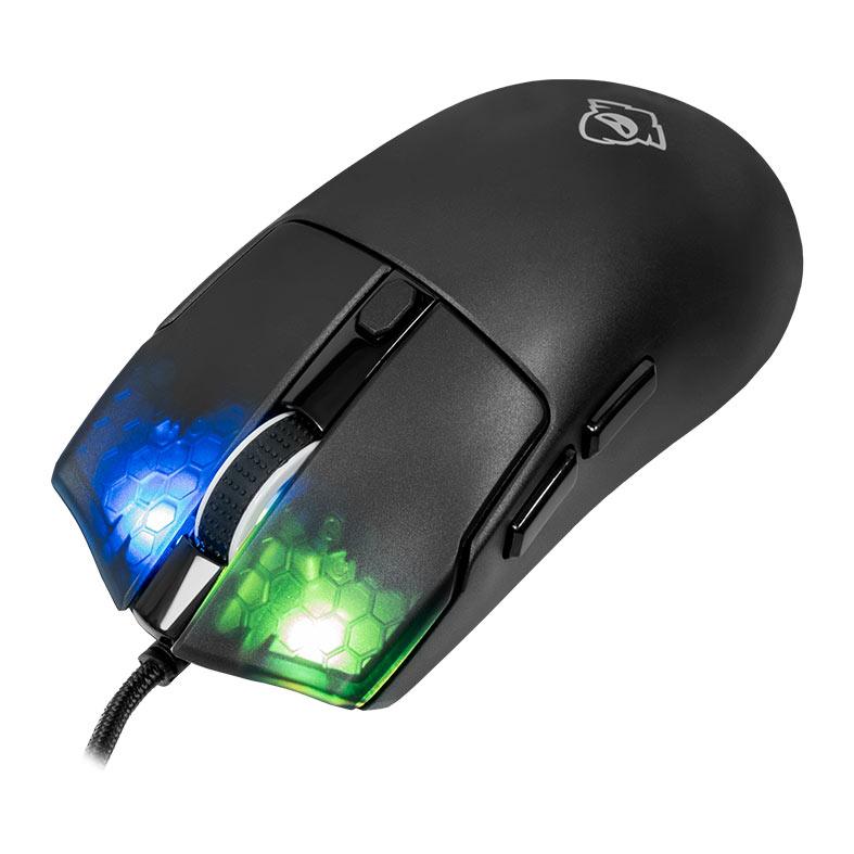 Mouse Gamer Mancer Vandrix, RGB, 7200DPI, 6 Botoes, Preto, MCR-VDX-RGB01 - miniatura 5