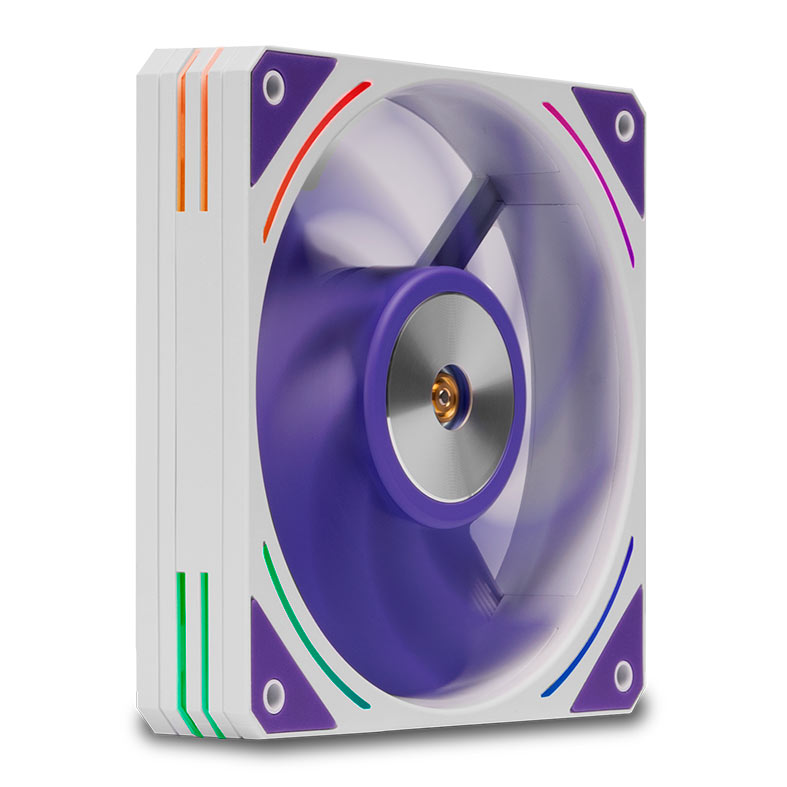 Kit Ventoinha Mancer Voltaic Purple Edition, 3x120mm, Branca, MCR-VTPB-WH01 - miniatura 5