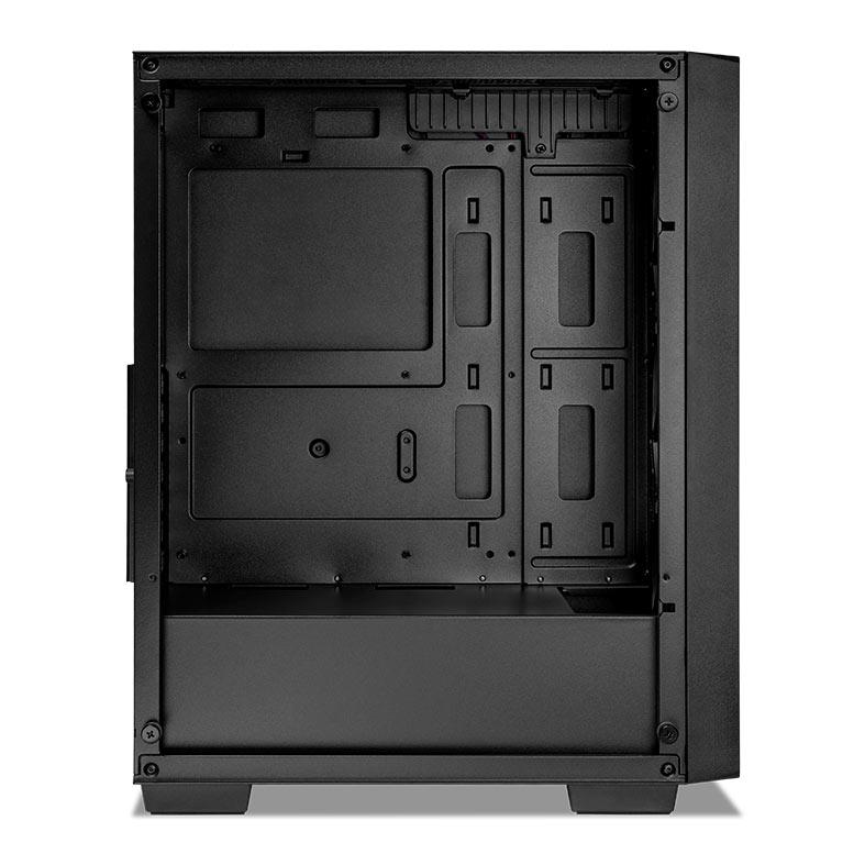 Gabinete Gamer Mancer Ward V2, Rainbow, Mid-Tower, Lateral De Vidro, Com 3 Fans, Preto, MCR-WRDV2-BK - miniatura 7
