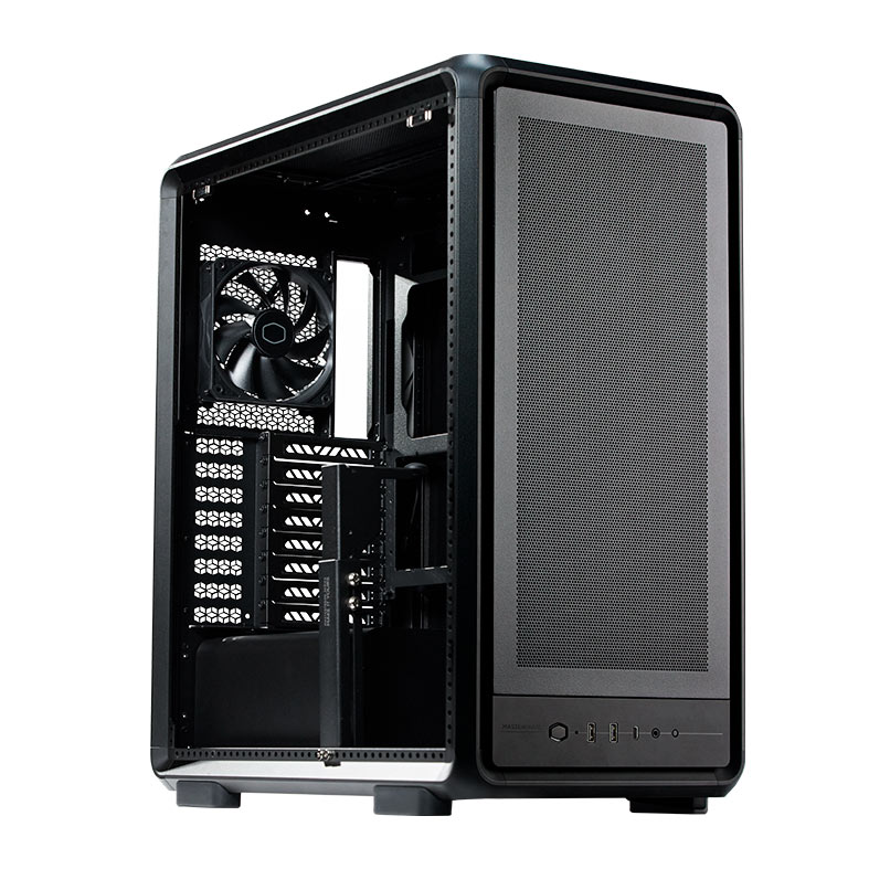 Gabinete Gamer Cooler Master Masterframe 500 Mesh, Mid-Tower, Com 3 Fans, Preto, MF500M-KHNN-S00 - miniatura 5
