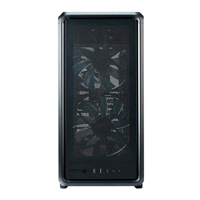 Gabinete Gamer Cooler Master Masterframe 500 Mesh, Mid-Tower, Com 3 Fans, Preto, MF500M-KHNN-S00 - miniatura 3