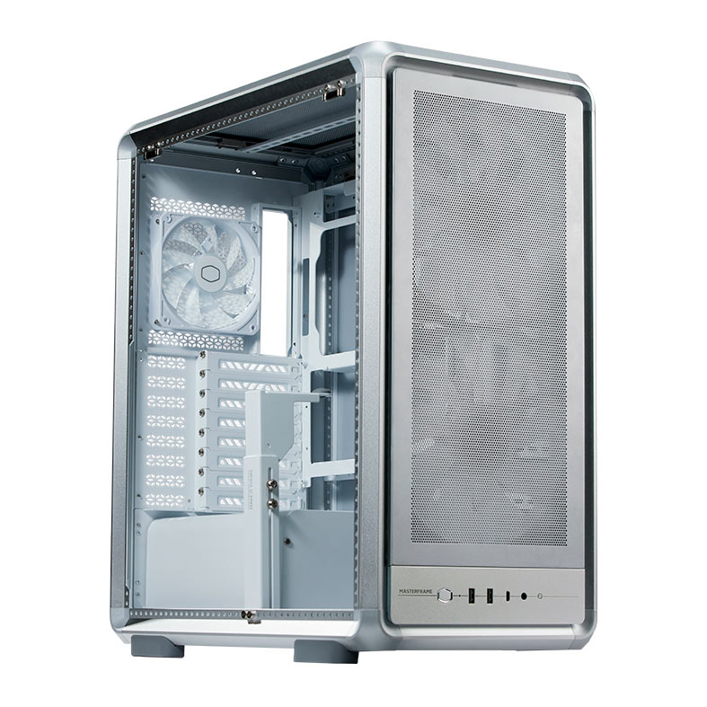 Gabinete Gamer Cooler Master Masterframe 500 Mesh, ARGB, Mid-Tower, Com 3 Fans, Prata, MF500M-SHNN-S01 - miniatura 4