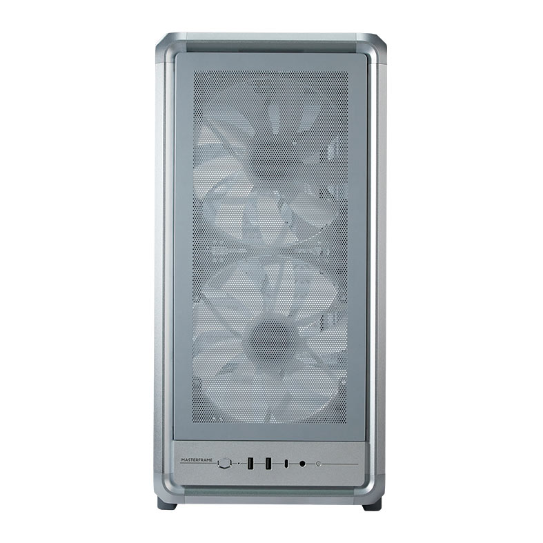 Gabinete Gamer Cooler Master Masterframe 500 Mesh, ARGB, Mid-Tower, Com 3 Fans, Prata, MF500M-SHNN-S01 - miniatura 3