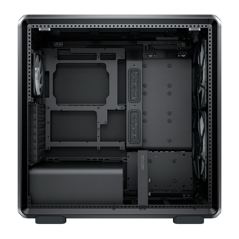 Gabinete Gamer Cooler Master Masterframe 600 Mesh, ARGB, Mid-Tower, Com 3 Fans, Preto, MF600M-KGNN-S01 - miniatura 7