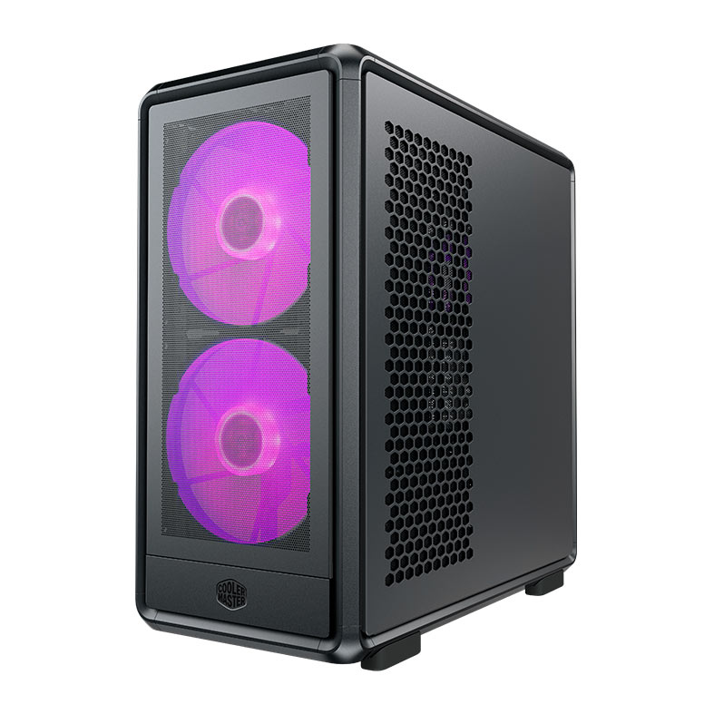 Gabinete Gamer Cooler Master Masterframe 600 Mesh, ARGB, Mid-Tower, Com 3 Fans, Preto, MF600M-KGNN-S01 - miniatura 3