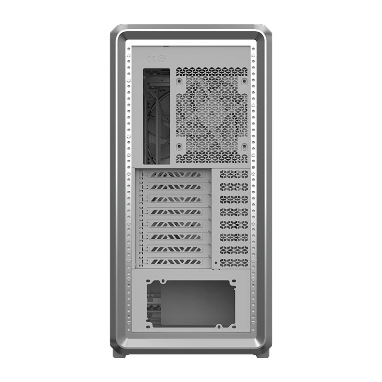 Gabinete Gamer Cooler Master Masterframe 600 Mesh, ARGB, Mid-Tower, Com 3 Fans, Prata, MF600M-SGNN-S01 - miniatura 10