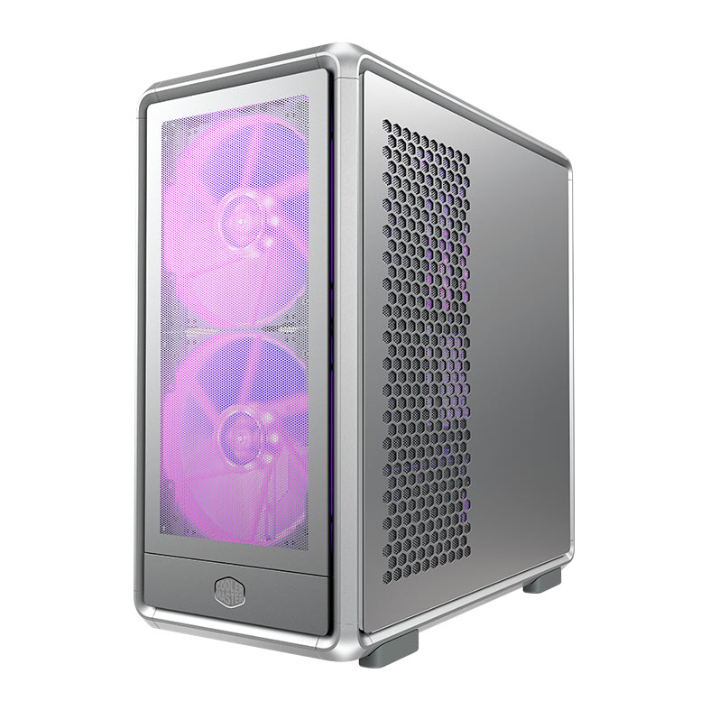 Gabinete Gamer Cooler Master Masterframe 600 Mesh, ARGB, Mid-Tower, Com 3 Fans, Prata, MF600M-SGNN-S01 - miniatura 3