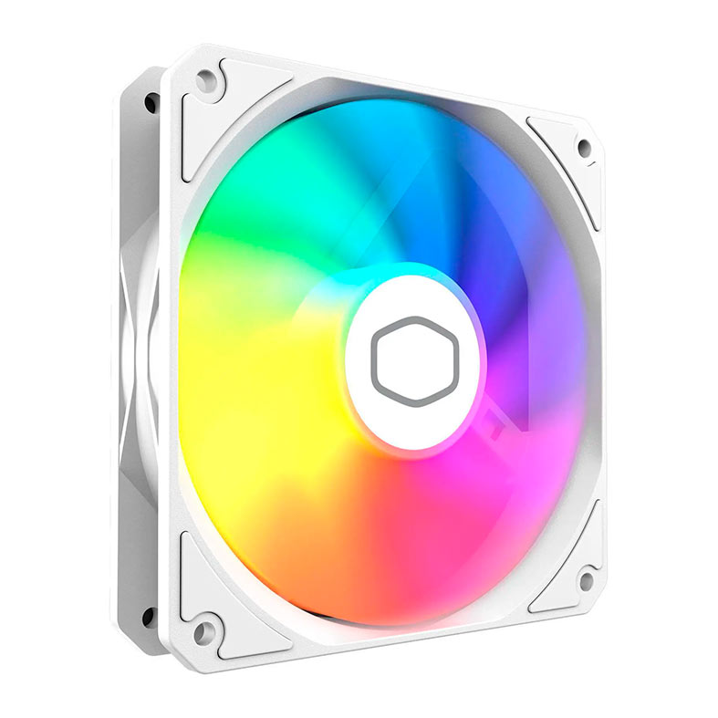 Ventoinha Cooler Master Masterfan MF120 Lite, ARGB, 120mm, Branco, MFW-B2DW-17NPA-R1 - miniatura 3