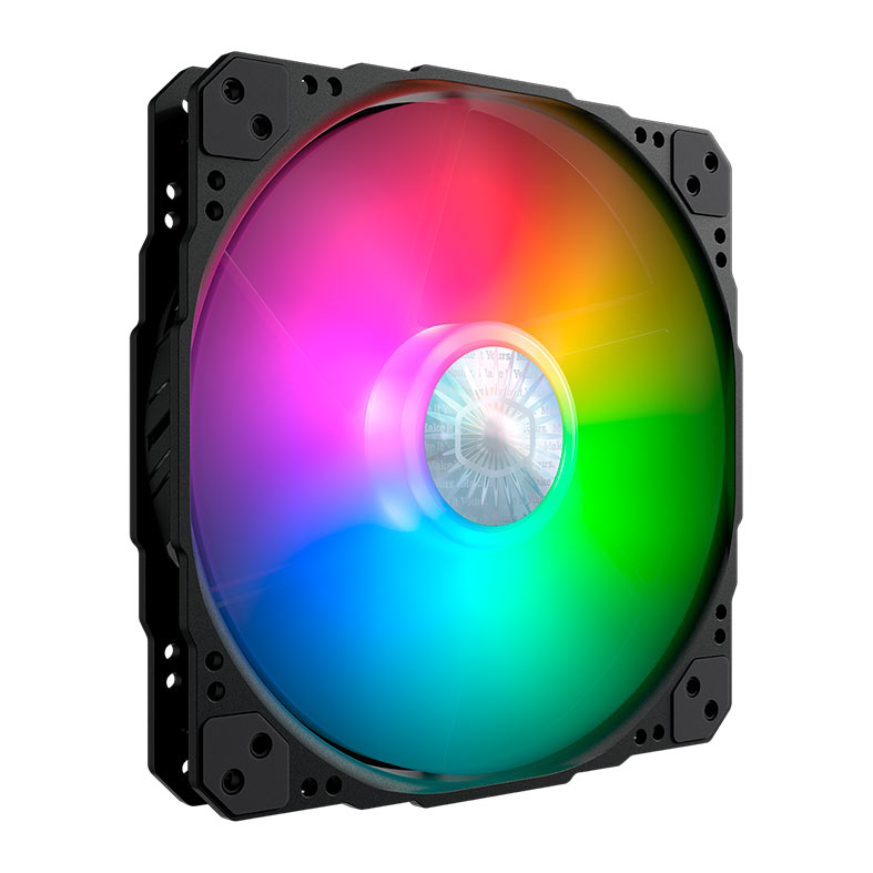 Ventoinha Cooler Master Sickleflow 200 ARGB, 200mm, Preto, MFX-B3DN-08NP2-R1 - imagem 1