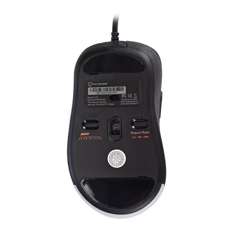 Mouse Gamer Motospeed V100, RGB, 6200DPI, Preto, MG-V100-BK-WW - miniatura 7