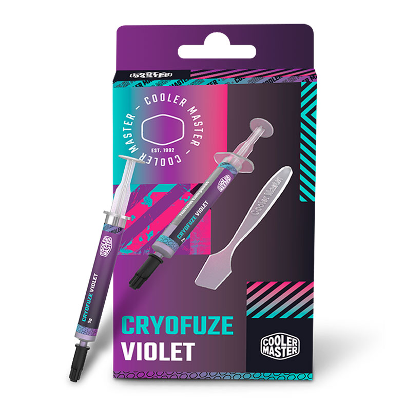 Pasta Termica Cooler Master Cryofuze Violet, 12.6W/mk, 2g, MGY-NOSG-N07M-R1 - miniatura 5