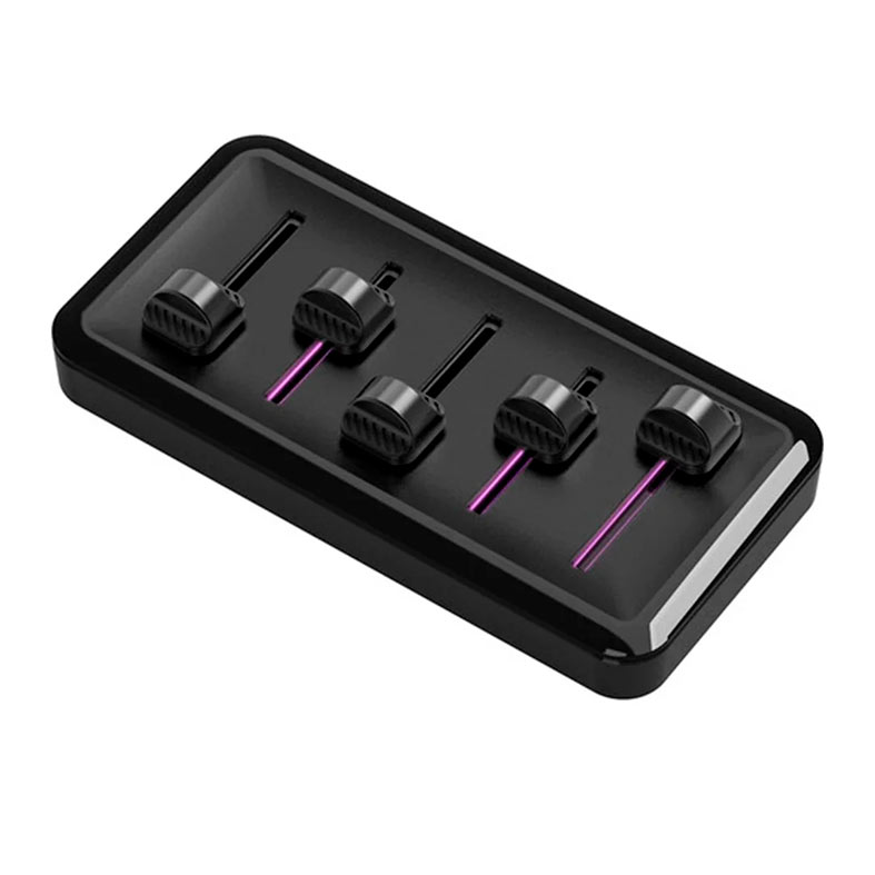 Stream Deck Cooler Master MasterHub, RGB, Com Modulo de Audio, Preto, MHSK13AA00 - miniatura 4