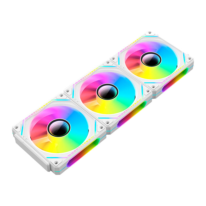 Kit Ventoinhas Alseye Mirror Pro Max, ARGB, 3x120mm, Branco, MIRROR-PRO-MAX-W - miniatura 6