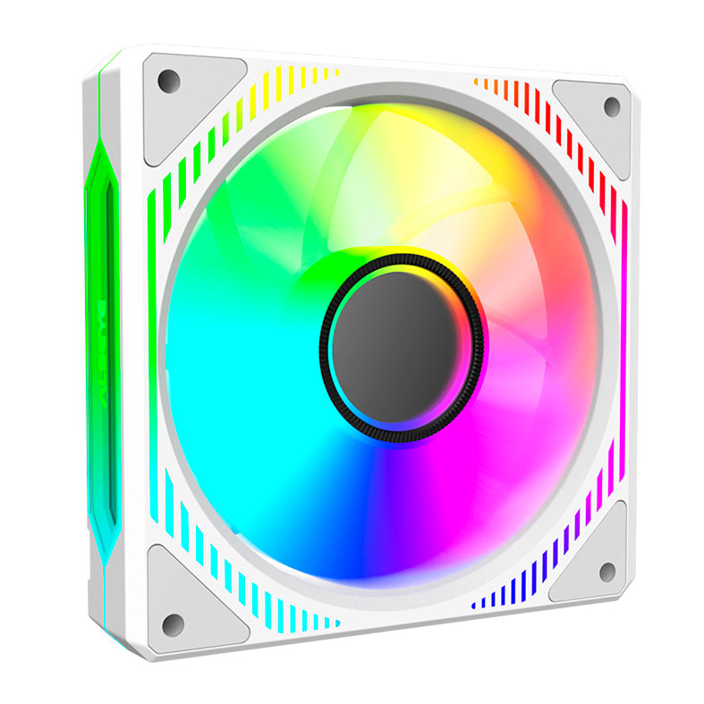 Ventoinha Alseye Mirror, ARGB, 120mm, Branco, MIRROR-W-P - imagem 1