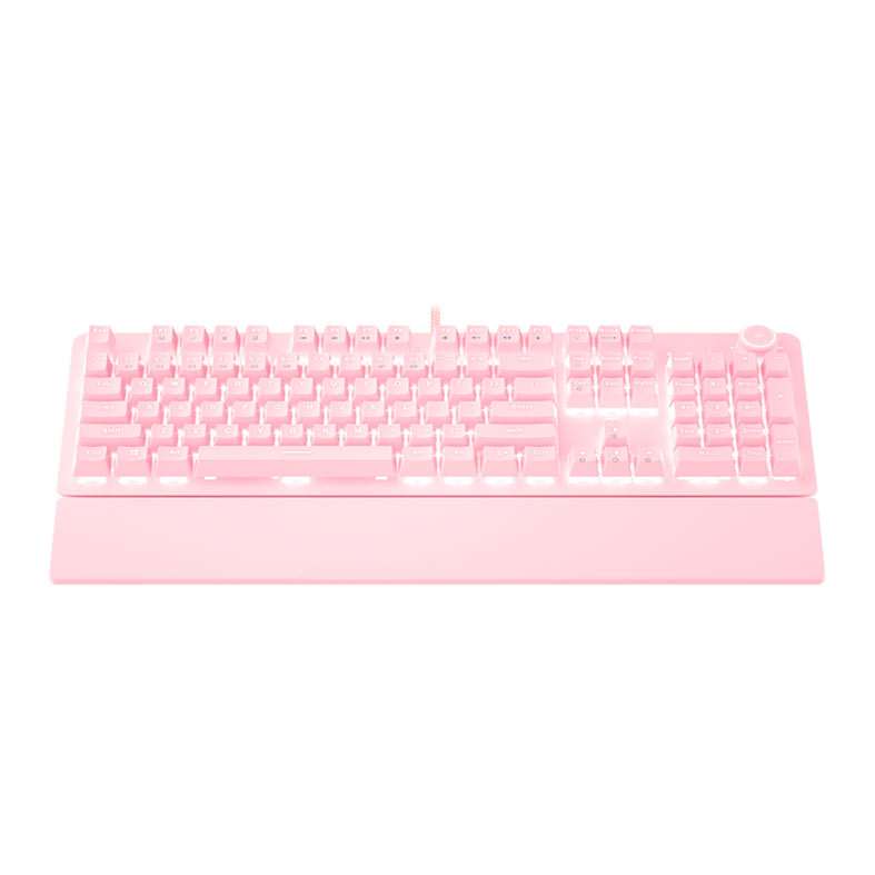 Teclado Mecanico Fantech Maxpower MK853 V2, Led Branco, Switch Azul, Rosa, MK853V2-PK-BE - miniatura 3