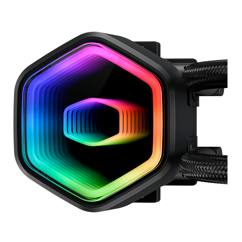 Water Cooler Cooler Master Masterliquid 240 Core II, ARGB, 240mm, Preto, MLW-D24M-A18PA-R1 - miniatura 4