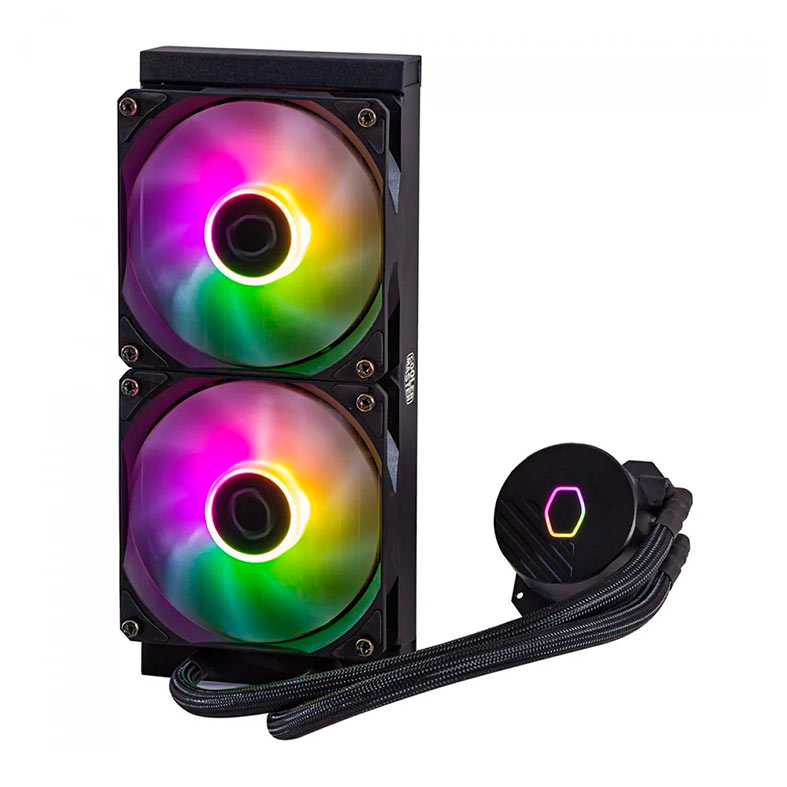 Water Cooler Cooler Master Masterliquid 240I Core Spectrum, ARGB, 240mm, Preto, MLW-D24M-A18PS-R1 - miniatura 3