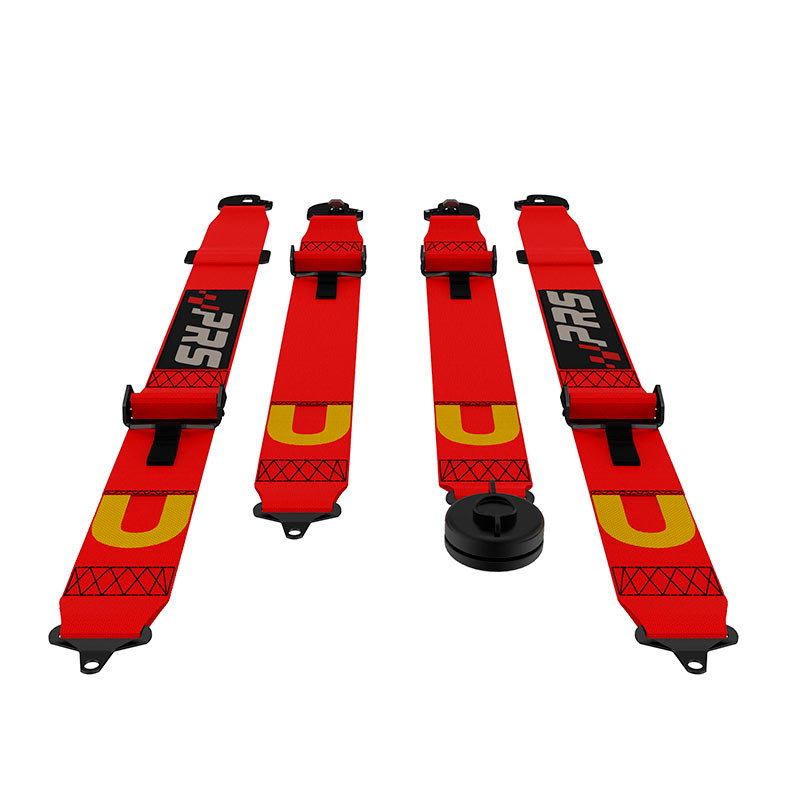 Cinto de Seguranca 4 Pontos Pro Racing MOT0500, Vermelho, MOT0500 - miniatura 8