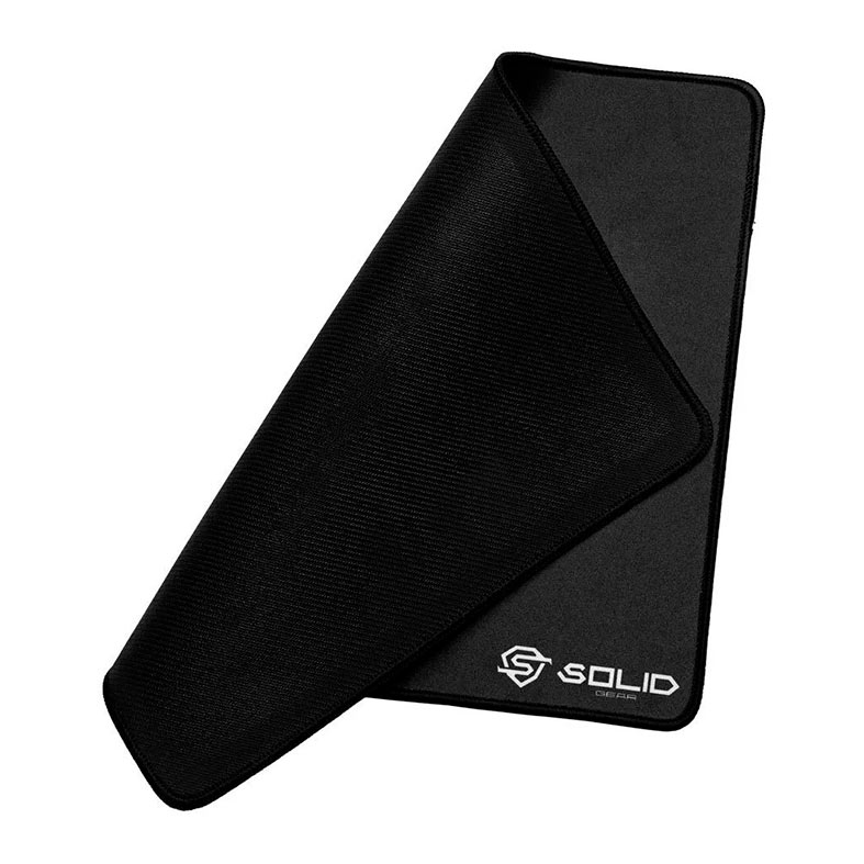 Mousepad Solid Gear L, 450x400x3mm, Preto, MP-200-BK - miniatura 4