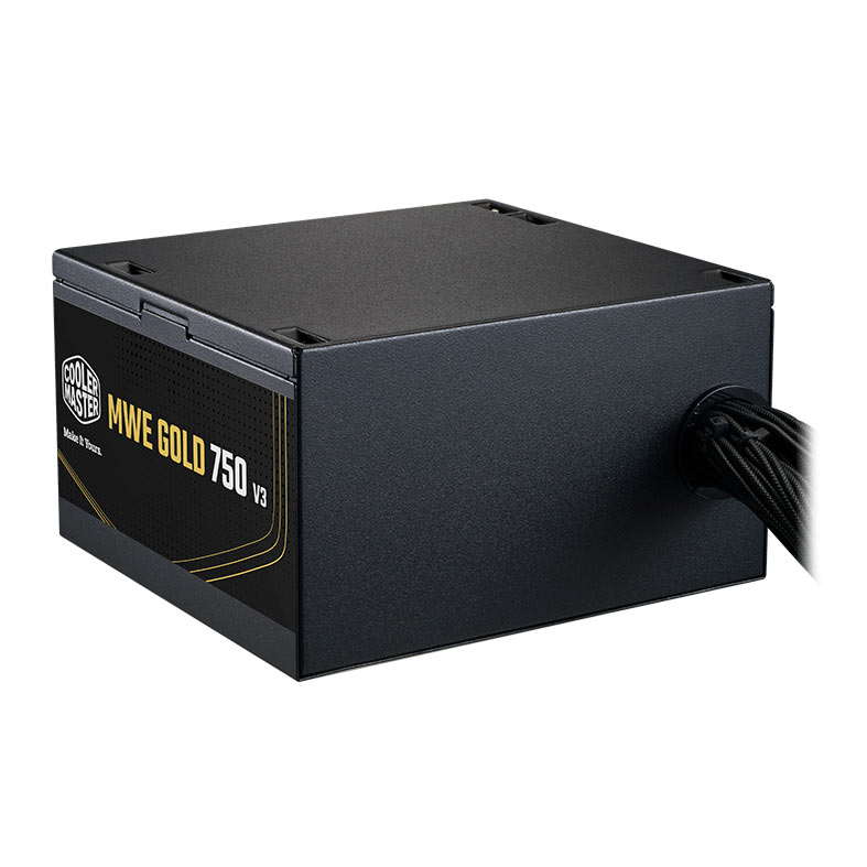 Fonte Cooler Master MWE Gold 750 V3, 750W, ATX 3.1, 80 Plus Gold, Preto, MPE-7506-ACAG-BBR - miniatura 3