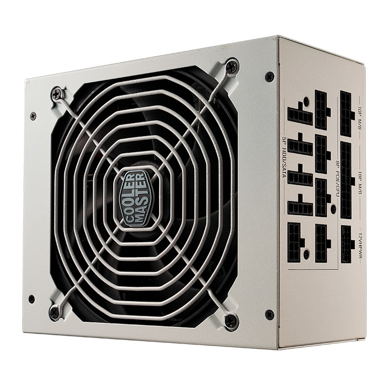 Fonte Cooler Master MWE Gold V2 1250, 1250W, PCI-e 5.0, Full Modular, 80 Plus Gold, Branca, MPE-C501-AFCAG-3GWO - miniatura 8