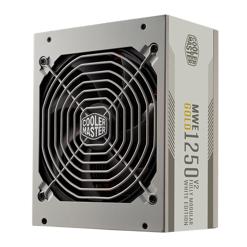 Fonte Cooler Master MWE Gold V2 1250, 1250W, PCI-e 5.0, Full Modular, 80 Plus Gold, Branca, MPE-C501-AFCAG-3GWO - miniatura 3